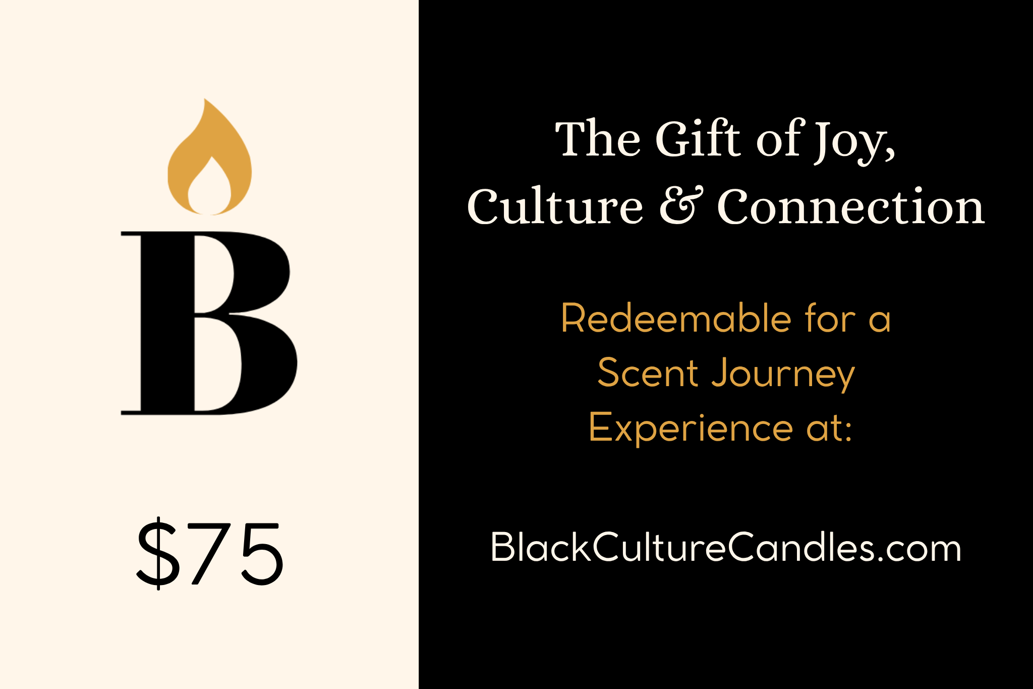 Gift Card | Black Culture Candles