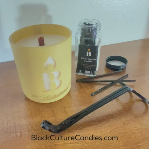 Elevate your candle burning experience with our Wick Trimmer & Match Jar Set. Designed for clean burns and a luxurious ambiance, this set combines style with functionality, perfect for home decor enthusiasts seeking a touch of elegance. Ideal for self-care rituals and cozy home atmospheres.