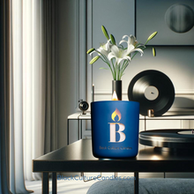Load image into Gallery viewer, 13oz Rhythm &amp; Blues Candle | Take a scent journey through music
