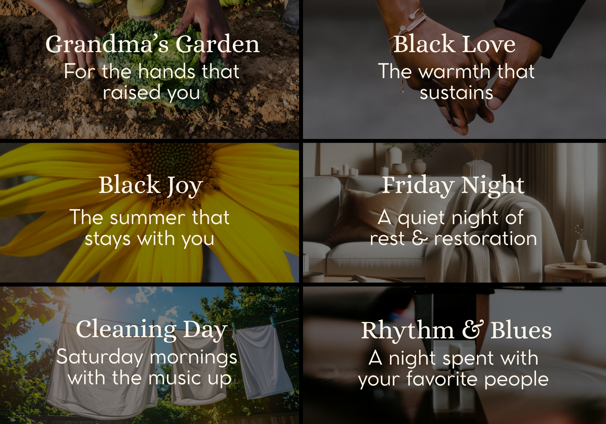 Scent Journey Quiz from Black Culture Candles. 
