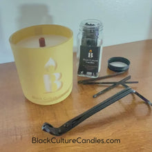 Load and play video in Gallery viewer, Elevate your candle burning experience with our Wick Trimmer &amp; Match Jar Set. Designed for clean burns and a luxurious ambiance, this set combines style with functionality, perfect for home decor enthusiasts seeking a touch of elegance. Ideal for self-care rituals and cozy home atmospheres. 
