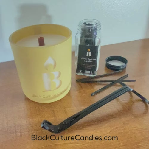 Elevate your candle burning experience with our Wick Trimmer & Match Jar Set. Designed for clean burns and a luxurious ambiance, this set combines style with functionality, perfect for home decor enthusiasts seeking a touch of elegance. Ideal for self-care rituals and cozy home atmospheres. 