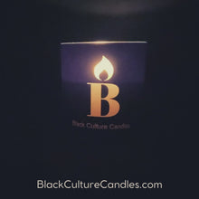 Load and play video in Gallery viewer, Rhythm and Blues candle by Black Culture Candles, blending soothing scents with the soulful essence of R&amp;B, handcrafted, luxury, non-toxic, celebrating joy, culture and connection, Akron, OH.
